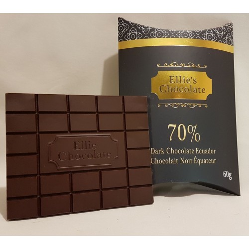 Dark Chocolate Bar - 12 Boxes